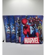 LOT of Marvel 1-Subject Spiral Notebooks 70 Wide Ruled Sheets  10.5  x 8, 4 - $367.96 MXN