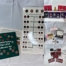 Coin Collection Starter Kit Proof Sets Sacagawea Great American Presidents 1¢Set - £103.39 GBP