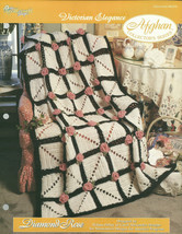 Needlecraft Shop Crochet Pattern 962340 Diamond Rose Afghan Collectors S... - £2.36 GBP