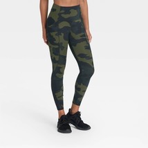 Women&#39;s Sculpted Linear Camo Print High-Rise Leggings - All in Motion  - Size XS - £5.42 GBP