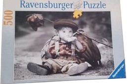 Vintage (2000) Ravensburger 500 Piece Puzzle Little Vagabond Kim Anderson - $12.46