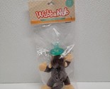 WubbaNub Infant Baby Pacifier Brown Monkey Plush 0-6 Months - $10.79