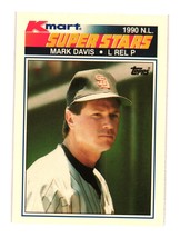 1990 Topps Kmart Super Stars #14 Mark Davis San Diego Padres - £2.34 GBP