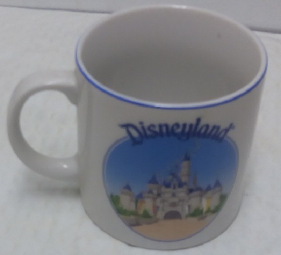 Disneyland Princess Sleeping Beauty&#39;s Castle Ceramic Mug Cup - $4.99