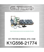 K1G556-21774 KIT, PISTON &amp; RINGS, STD, V3300 DI Maxiforce (NEW AFTERMARKET) - $197.76