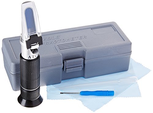 NEW RHS-10ATC 0-10% Salinity Refractometer Salt Water Aquarium - $15.43