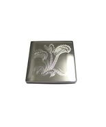 Kiola Designs Silver Toned Etched Venus Fly Trap Carnivorous Plant Penda... - £15.76 GBP