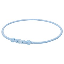 OPEN BOX Phiten Titanium Necklace Star-18inch-Light Blue - $18.80