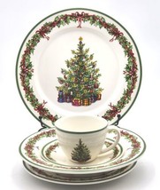 Christopher Radko Holiday Celebrations 5 Pc Dinner Set Traditions SHIPS FAST - £25.63 GBP