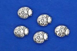 Lady Bug Small Concho / Conchos Approx. 3/4&quot;x 5/8&quot; Five Count - $7.79