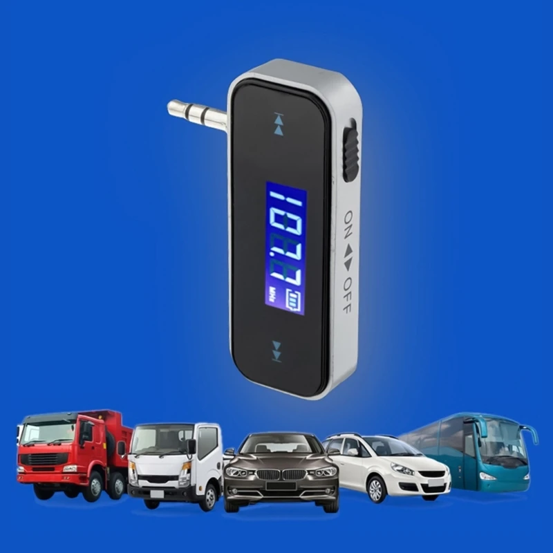 Mini FM Transmitter for Car with Hands-Free Audio Streaming - £14.64 GBP