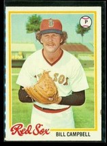 Vintage 1978 Topps Baseball Trading Card #545 Bill Campbell Boston Red Sox - £6.76 GBP