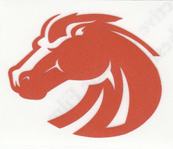 REFLECTIVE Boise State Broncos 2 inch fire helmet hard hat decal sticker... - £2.71 GBP