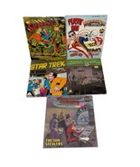 Lot Of 4 VTG 1970s Story Records 45 RPM 7” Vinyl Star Trek Superman &amp; Mo... - £19.46 GBP