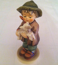 New 5.75&quot; Goebel Figurine #68/0 &quot;The Lost Sheep&quot; TMK-5 1963 Mi Hummel Signature - £103.18 GBP