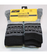 Women Carhartt Heavyweight Synthectic Wool Crew Socks Medium 7-9.5 4 Pai... - £13.69 GBP