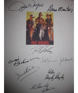 Rio Bravo Signed Film Movie Screenplay Script X9 Autograph John Wayne De... - £15.73 GBP
