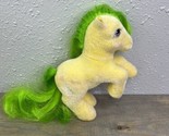 Vintage MLP My Little Pony Magic Star G1 So Soft SS Rearing Pose Flocked... - $17.81