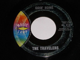 The Travelers 45 Rpm Record Vintage Magic Lamp Label - £65.55 GBP