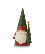 Jim Shore Heartwood Creek Christmas Gnome with Tree Figurine - $32.99