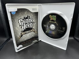 Guitar Hero: Metallica (Nintendo Wii, 2009) Complete w/ Case &amp; Manual Tested CIB - £44.01 GBP