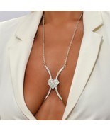 Heart-shaped Chest Brace Bra For Women Jewelry Push Up Harness Breast In... - £11.78 GBP