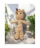 Hand Crocheted Tall GROOT Guardians of the Galaxy Marvel Plushie Handmade - $38.45 CAD