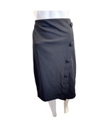NYCC Women’s Large Black Skirt Button Front Midi - $28.94 CAD