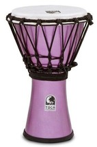 Toca Percussion Freestyle Colorsound Djembe in Pastel Purple - 7in. (TFC... - £54.51 GBP