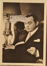 Edward G. Robinson Signed Photo - Key Largo - Little Caesar - Double Indemnity - - £358.91 GBP