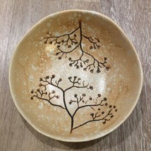 Unique Sand Pressed Anada Flower Collection Bowls 7” - $17.72