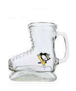 Pittsburgh Penguins NHL 3D Shaped Beer Stein Mug 16 oz Skate Glass 210101 - $28.71