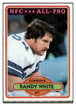 1980 Topps Randy White Dallas Cowboys All-Pro Football Card - NFL Collectible VF - £6.94 GBP+