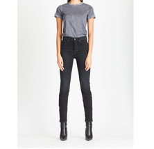 Cotton Citizen Womens Jeans Slim Fit Everyday Cozy Solid Black Size 25W 208 - £91.96 GBP