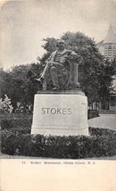 Oc EAN Grove New Jersey Methodist Ellwood H Stokes Monument Postcard c1908 - £4.12 GBP