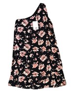 DR2 by Daniel Rainn XS One Shoulder Floral Dress black pink summer NEW s... - €7,45 EUR