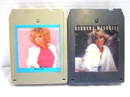 Barbara Mandrell 8-Track Tapes Lot Of 2 Moods &amp; Love is Fair Vintage Country  - £8.70 GBP