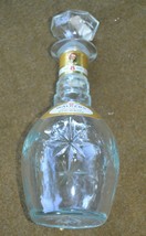 Vintage Walkers Deluxe Bourbon Decanter Glass Bottle 750 ml EMPTY - £29.42 GBP