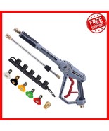 Efficient 4500 PSI Pressure Washer Gun with Extension Wand &amp; Comfortable... - $896.32 MXN