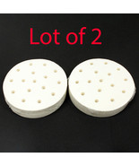 2 PACK 500 pc 4&quot; Round Perforated Patty Paper Liner Hamburger Mold Press... - $15.31 CAD