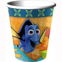 Finding Nemo Coral Reef Cups Birthday Party Supplies 9 oz Paper 8 Ct New - £7.99 GBP