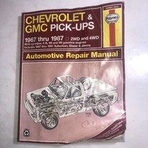 Haynes Repair Manual #420 Chevy GMC Pick-Ups 1967 thru 1987 Suburban Blazer - £8.13 GBP