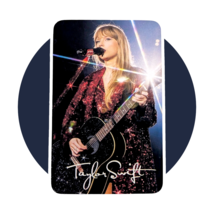 Taylor Swift Photo Art Trading Card (SS05): Red, The Eras Tour, 3.25 in. - £7.65 GBP