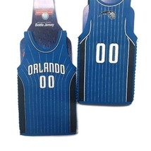 Lot of 2 NBA Orlando Magic Beer Jersey Bottle Coolers Neoprene Blue 2 Sided - £5.48 GBP