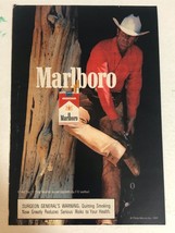 1991 Marlboro Reds Cigarettes Vintage Print Ad Advertisement  pa31 - £6.10 GBP