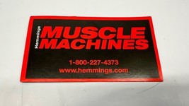 HEMMINGS MUSCLE MACHINES MAGNET, 2-1/2&quot; x 4-1/2&quot; - $5.89