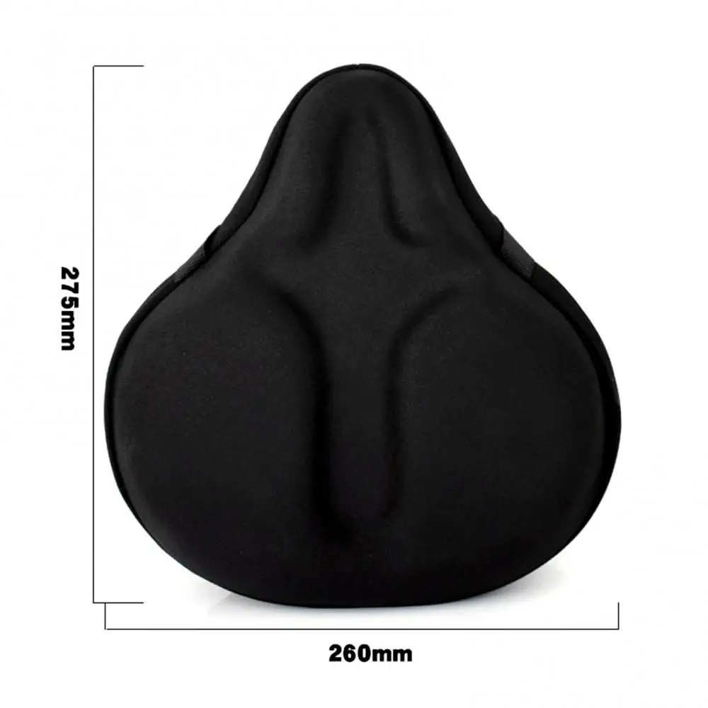 Sporting Exercise Bike Seat Gel Cushion Cover Parts Ergonomic design For Large W - £23.90 GBP