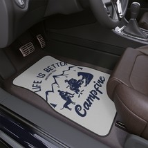 Custom Car Floor Mat, Front, Durable Polyester Loop, Non-Skid Rubber, Made in US - £28.34 GBP+
