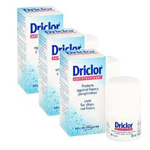 Driclor Antiperspirant Roll-On 20ml (3 pack) - £31.04 GBP