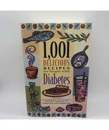 1001 Delicious Recipes for People with Diabetes Paperback Cookbook - $8.69